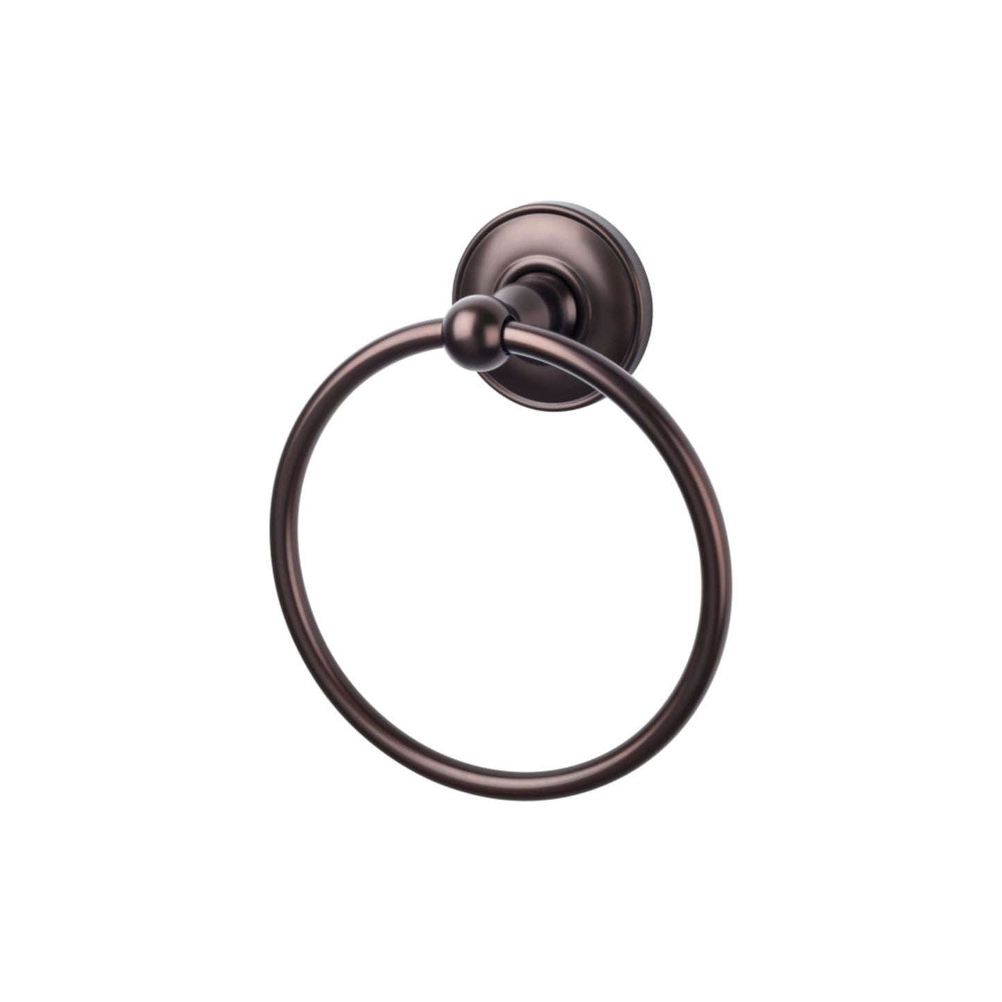 TOP KNOBS ED5ORBD TOP BATH (R) Edwardian Bath Towel Ring - Oil Rubbed Bronze