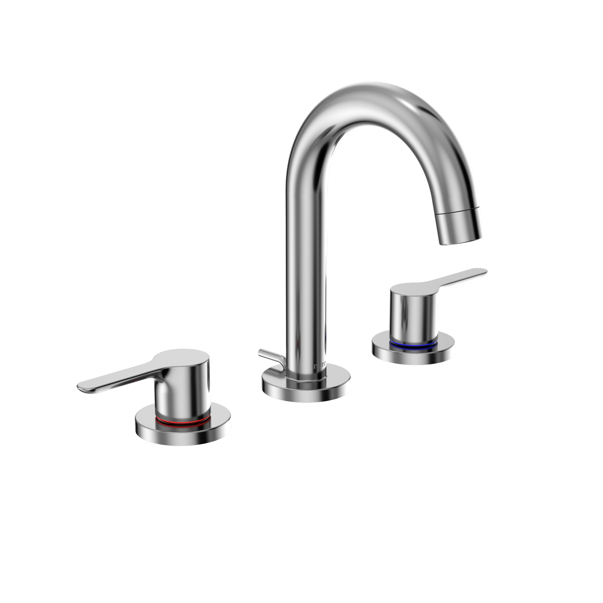 TOTO TLS01201U#CP Lb Series Two Handle Widespread 1.2 Gpm Bathroom Sink Faucet With Drain Assembly - Polished Chrome