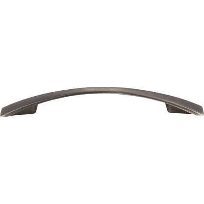 JEFFREY ALEXANDER 847-128BNBDL Regan 128 mm Center-to-Center Arch Pull - Brushed Pewter