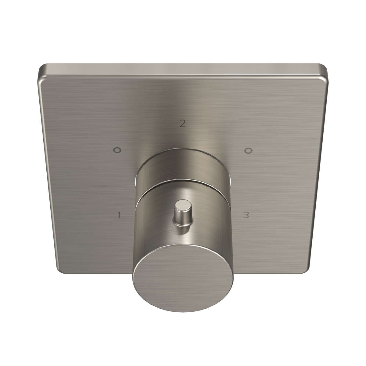 TOTO TBV02102U#BN Square Three-Way Diverter Shower Trim With Off - Brushed Nickel