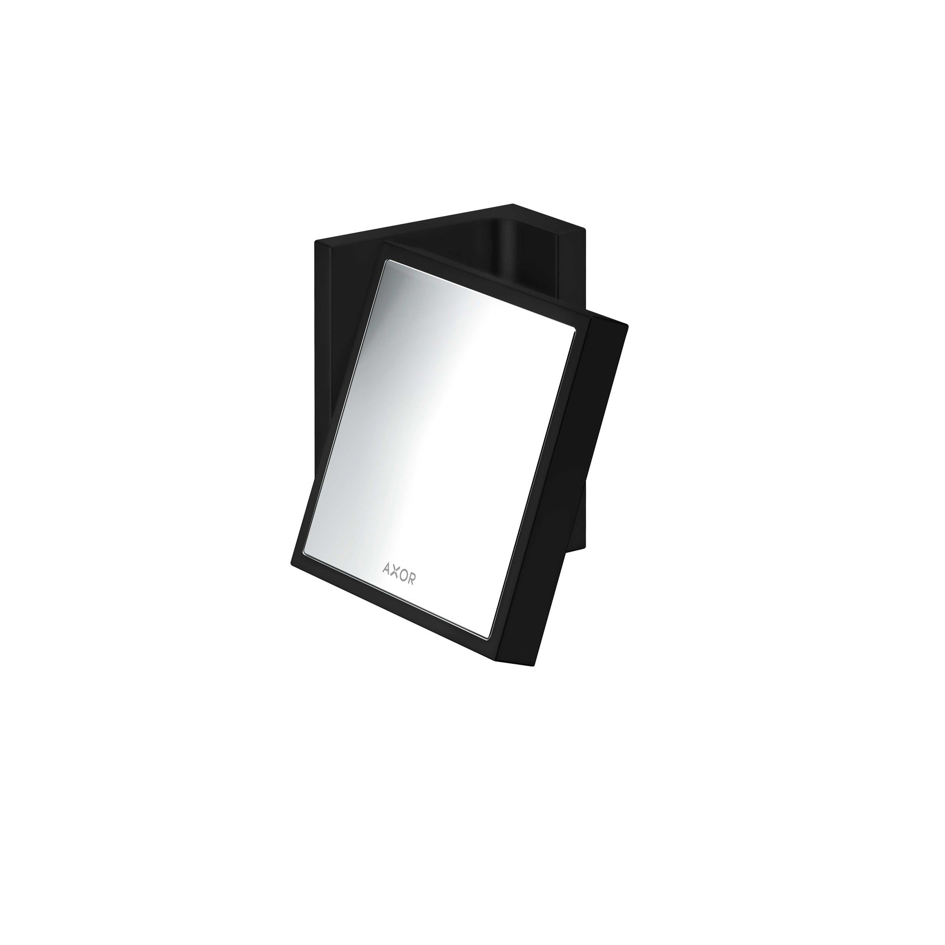AXOR Universal Rectangular  Shaving Mirror in Matte Black