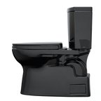 TOTO MS474124CUF#51 Vespin Ii 1G Two-Piece Elongated 1.0 Gpf Universal Height Toilet With Ss124 Softclose Seat - Ebony