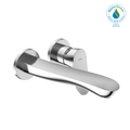 TOTO TLG01311UA#CP Go 1.2 Gpm Wall-Mount Single-Handle L Bathroom Faucet With Comfort Glide Technology - Polished Chrome