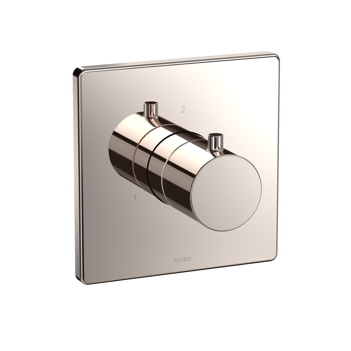TOTO TBV02104U#PN Square Three-Way Diverter Shower Trim - Polished Nickel