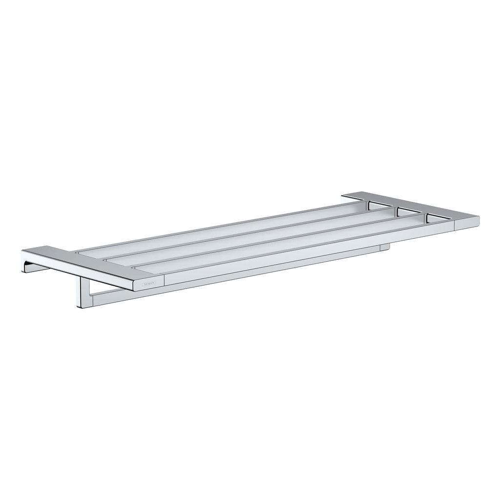 HANSGROHE 41751000 AddStoris Towel Rack with Towel Bar - Chrome