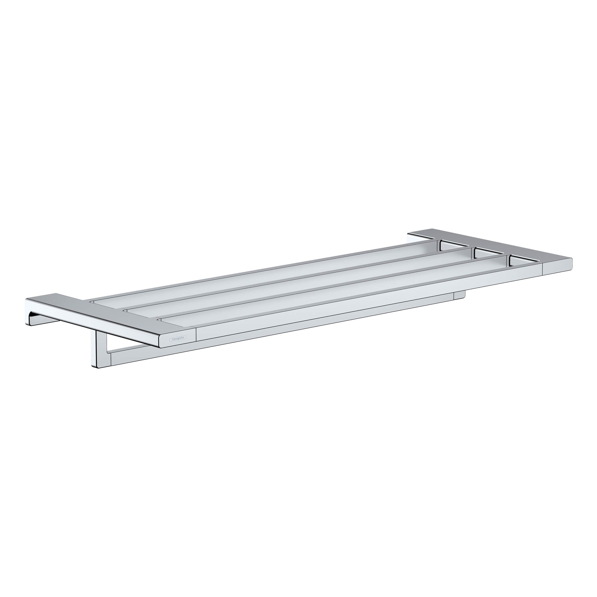 HANSGROHE 41751000 AddStoris Towel Rack with Towel Bar - Chrome