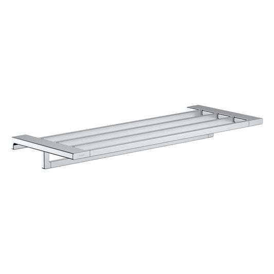 HANSGROHE 41751000 AddStoris Towel Rack with Towel Bar - Chrome