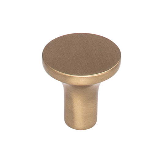 TOP KNOBS TK911HB Marion 1" Diameter Round Knob - Honey Bronze