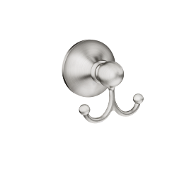 MOEN DN8203BN Brushed nickel double robe hook - Brushed Nickel
