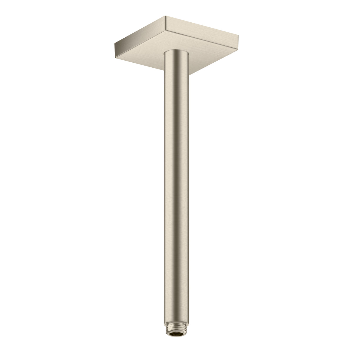 AXOR 26438821 ShowerSolutions Extension Pipe for Ceiling Mount Square, 12" - Brushed Nickel