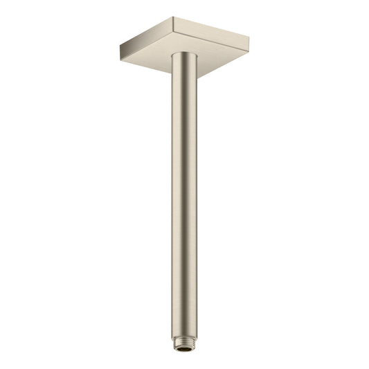 AXOR 26438821 ShowerSolutions Extension Pipe for Ceiling Mount Square, 12" - Brushed Nickel