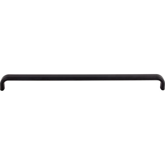 TOP KNOBS TK3016BLK Telfair 12" Center to Center Bar Pull , Flat Black