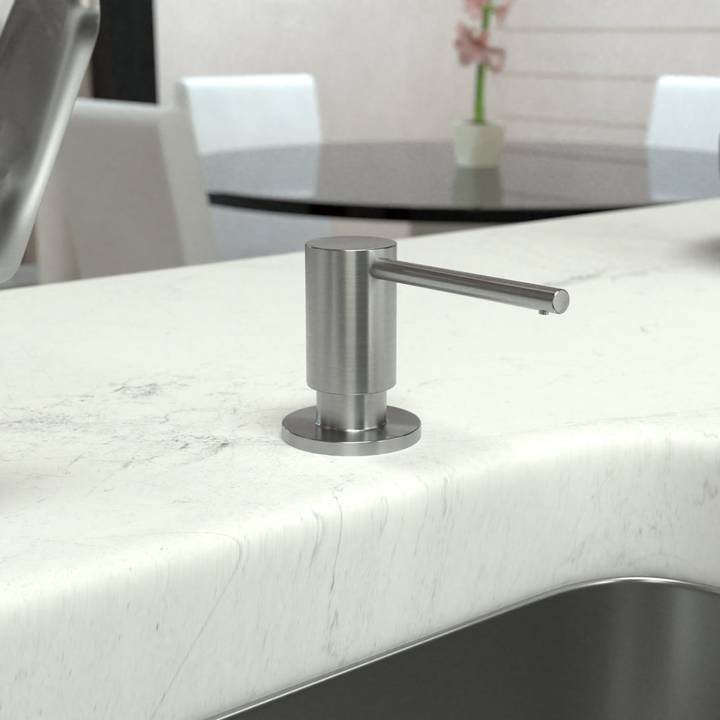 HANSGROHE 40438801 Focus Soap Dispenser - Stainless Steel Optic