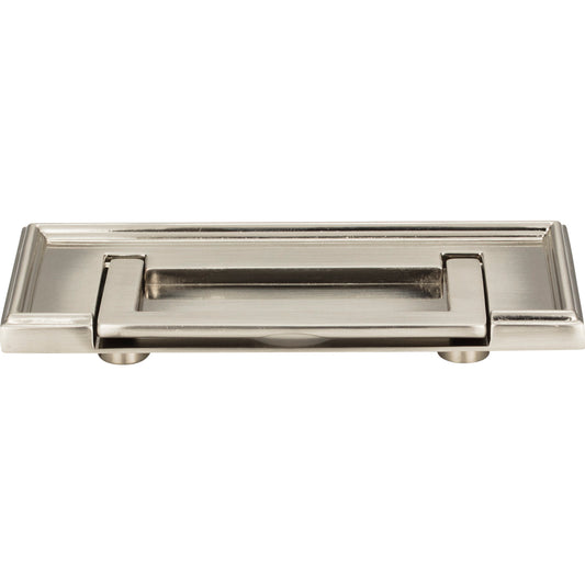 ATLAS 381-BRN Campaign 3" Center to Center Drop Handle - Brushed Nickel