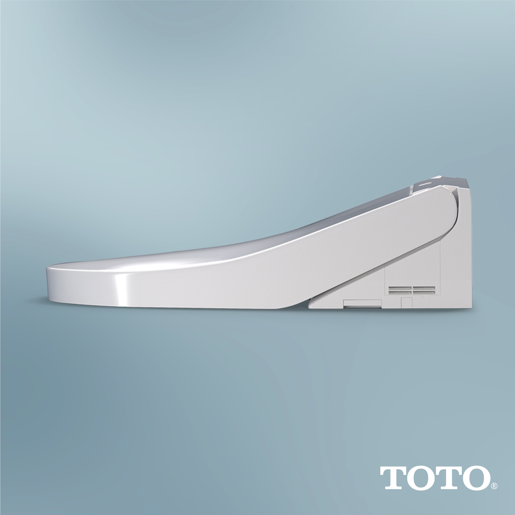 TOTO SW3024#01 Washlet Kc2 Electronic Bidet Toilet Seat With Heated Seat And Softclose Lid - Cotton White