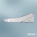 TOTO SW3024#01 Washlet Kc2 Electronic Bidet Toilet Seat With Heated Seat And Softclose Lid - Cotton White