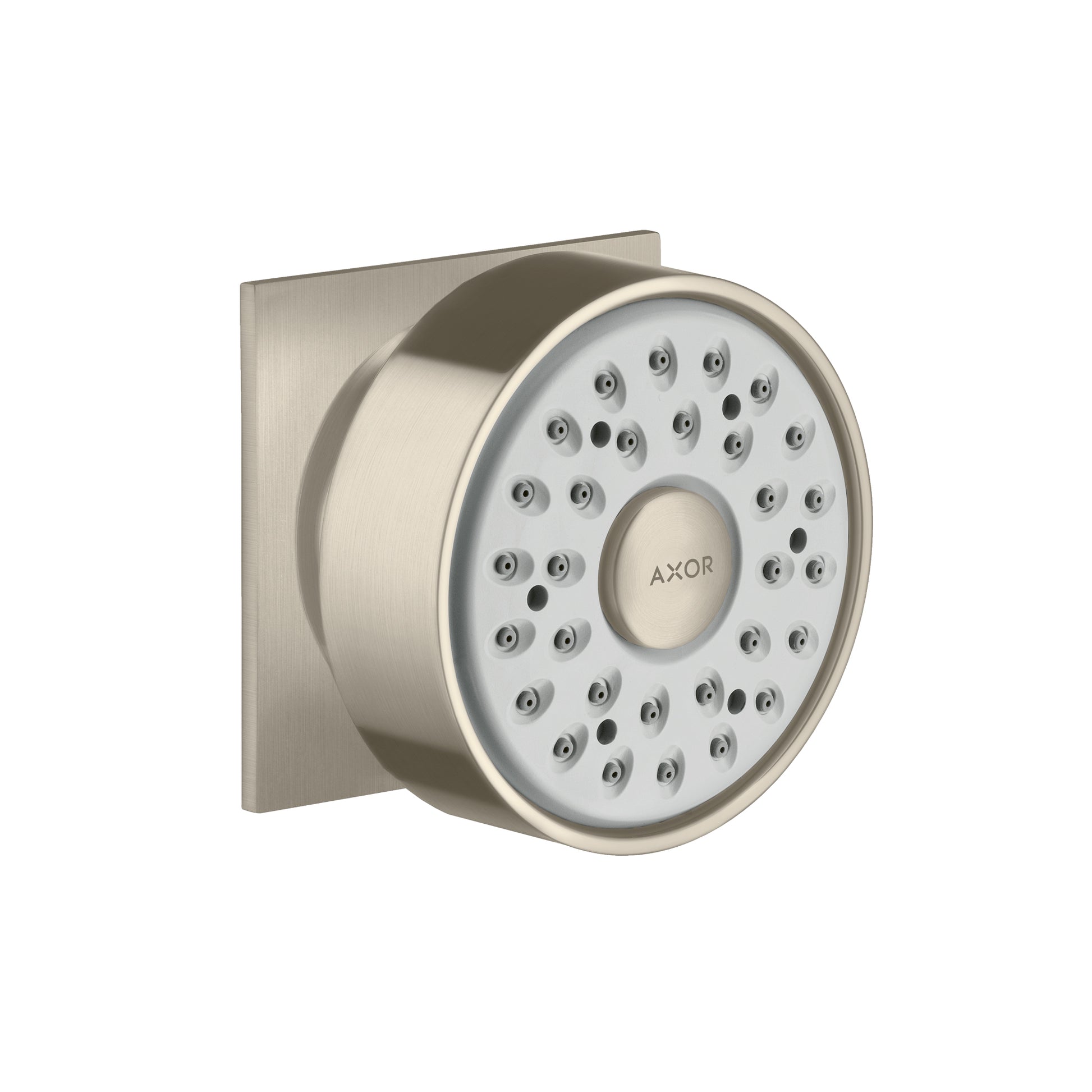 AXOR Starck Bodyspray Square in Brushed Nickel
