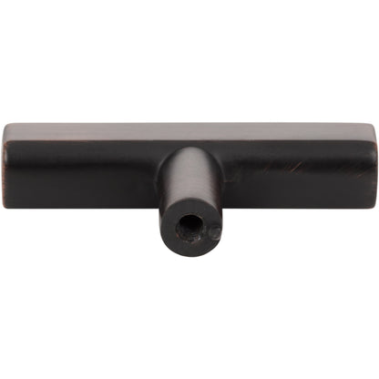 JEFFREY ALEXANDER 845TL-DBAC Dominique 2-1/4" Length Bar Knob - Brushed Oil Rubbed Bronze