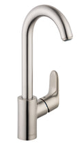 HANSGROHE 04507801 Focus Bar Faucet, 1.5 GPM - Stainless Steel Optic