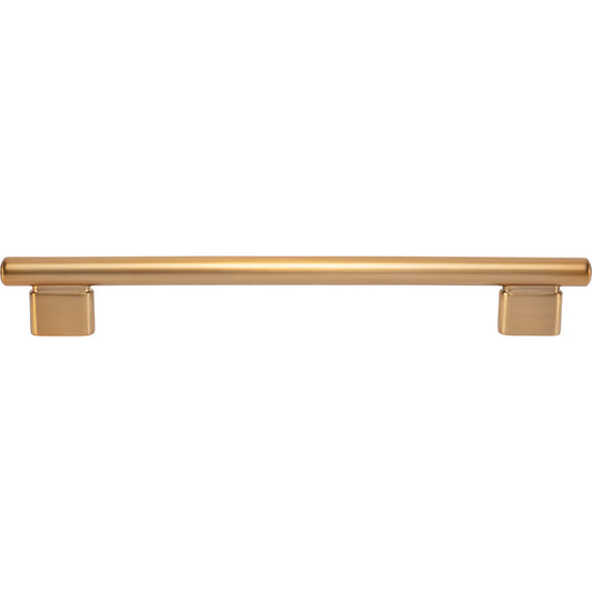 ATLAS A518-WB Holloway 12" Center to Center Bar Pull - Warm Brass