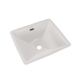 TOTO LT624G#11 Legato Rectangular Undermount Bathroom Sink With Cefiontect - Colonial White