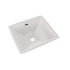 TOTO LT624G#11 Legato Rectangular Undermount Bathroom Sink With Cefiontect - Colonial White