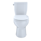 TOTO CST243EF#12 Entrada Two-Piece Round 1.28 Gpf Universal Height Toilet - Sedona Beige
