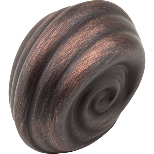 JEFFREY ALEXANDER 415S-DBAC Lille 1-1/4" Length Mushroom Knob , Brushed Oil Rubbed Bronze