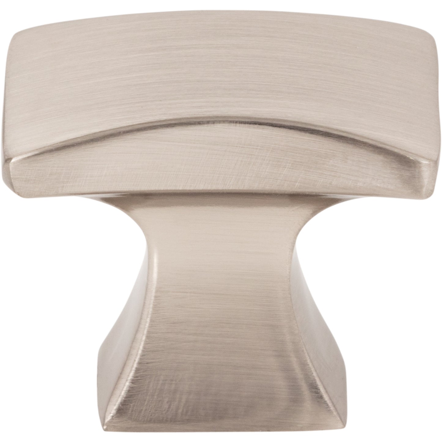 JEFFREY ALEXANDER 767SN Philip 1-1/4" Length Rectangle Knob - Satin Nickel
