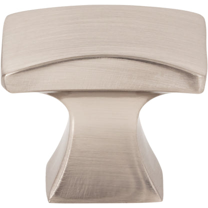 JEFFREY ALEXANDER 767SN Philip 1-1/4" Length Rectangle Knob - Satin Nickel