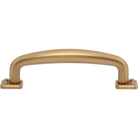 ATLAS A541-WB Benning 3 3/4" Center to Center Bar Pull - Warm Brass