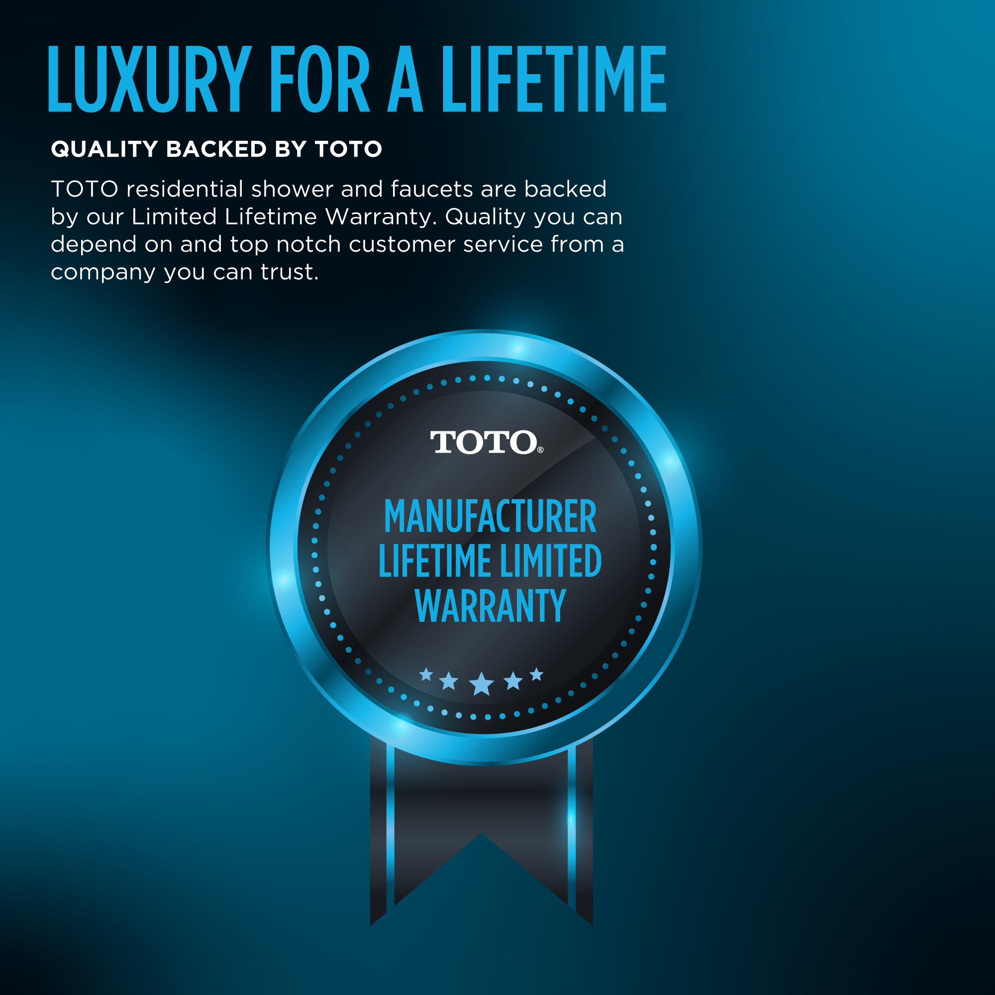 TOTO TBW07003U4#CP G Series 1.75 Gpm Single Spray 12 Inch Round Showerhead With Comfort Wave - Polished Chrome