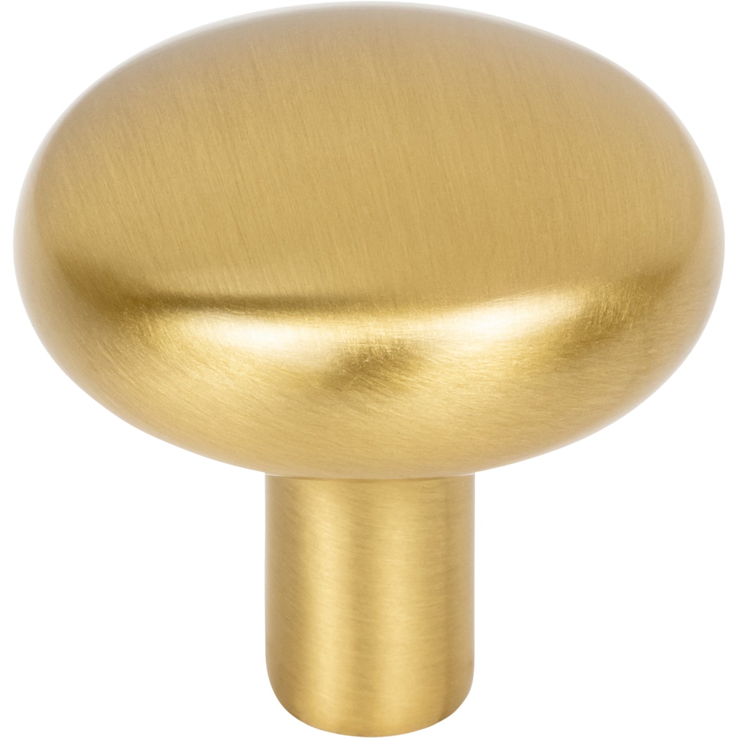 JEFFREY ALEXANDER 329BG Loxley 1-1/4" Diameter Mushroom Knob - Brushed Gold