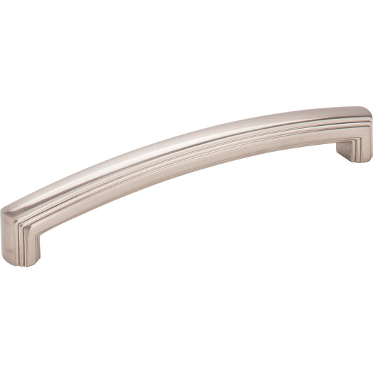 JEFFREY ALEXANDER 519-160SN Delgado 160 mm Center-to-Center Bar Pull , Satin Nickel