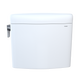 TOTO ST436EMNA#01 Aquia IV Cube Dual Flush 1.28 and 0.9 GPF Toilet Tank Only with WASHLET+ Auto Flush Compatibility , Cotton White