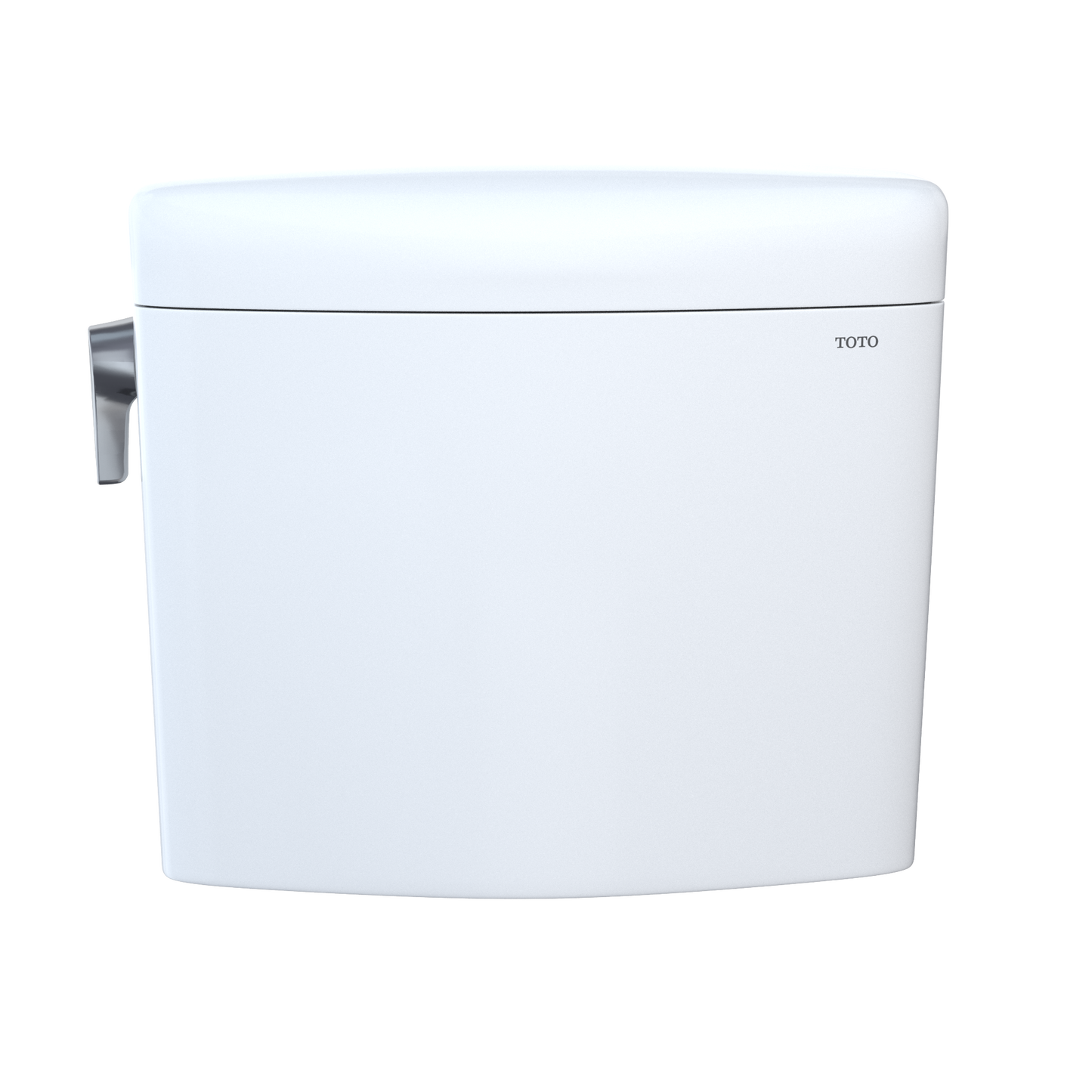 TOTO ST436EMNA#01 Aquia Iv Cube Dual Flush 1.28 And 0.9 Gpf Toilet Tank Only With Washlet+ Auto Flush Compatibility - Cotton White