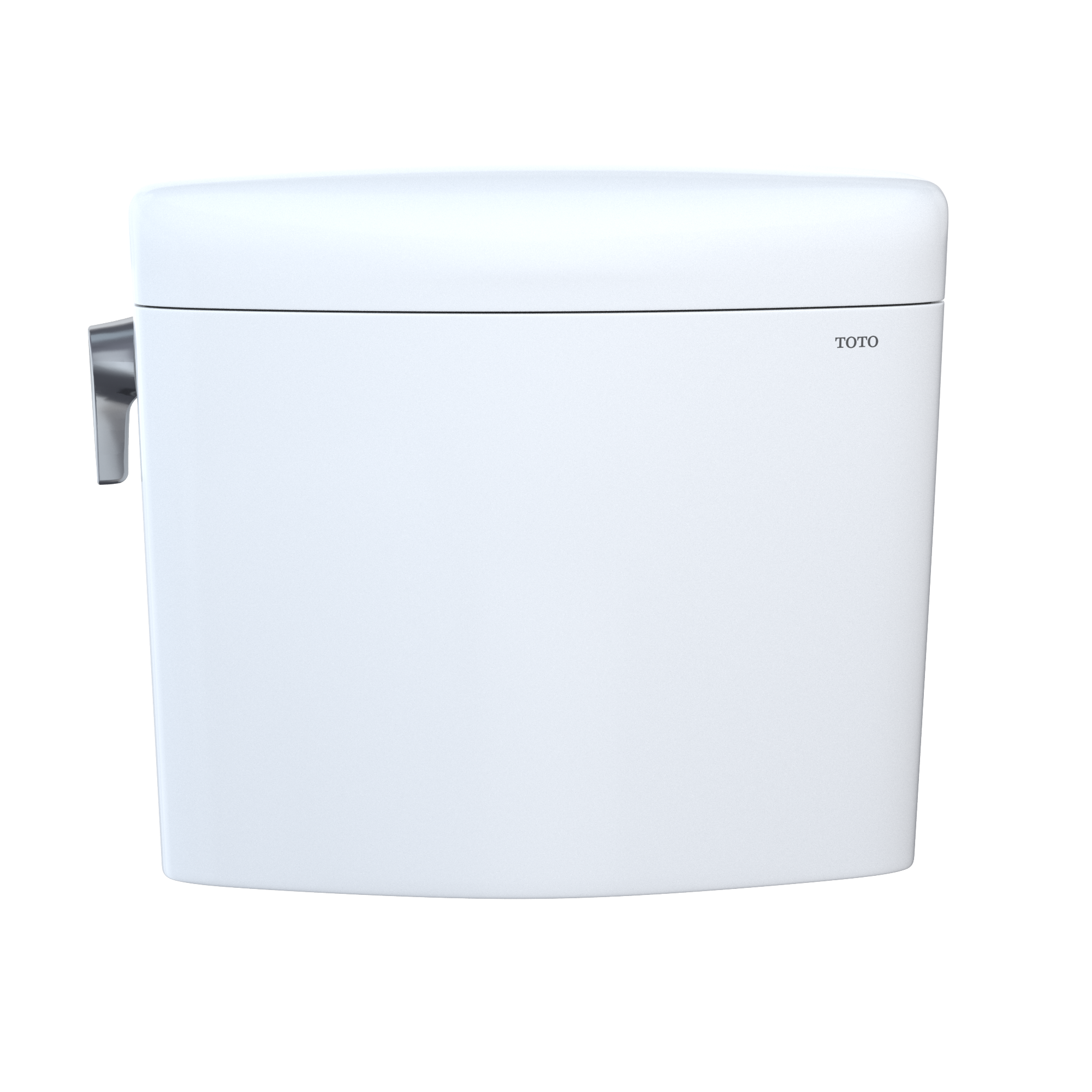 TOTO ST436EMNA#01 Aquia Iv Cube Dual Flush 1.28 And 0.9 Gpf Toilet Tank Only With Washlet+ Auto Flush Compatibility - Cotton White