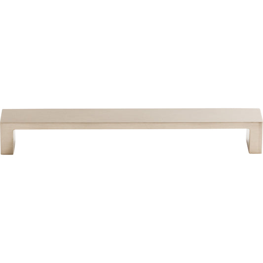 TOP KNOBS TK252BSN Modern Metro 7" Center to Center Bar Pull - Brushed Satin Nickel