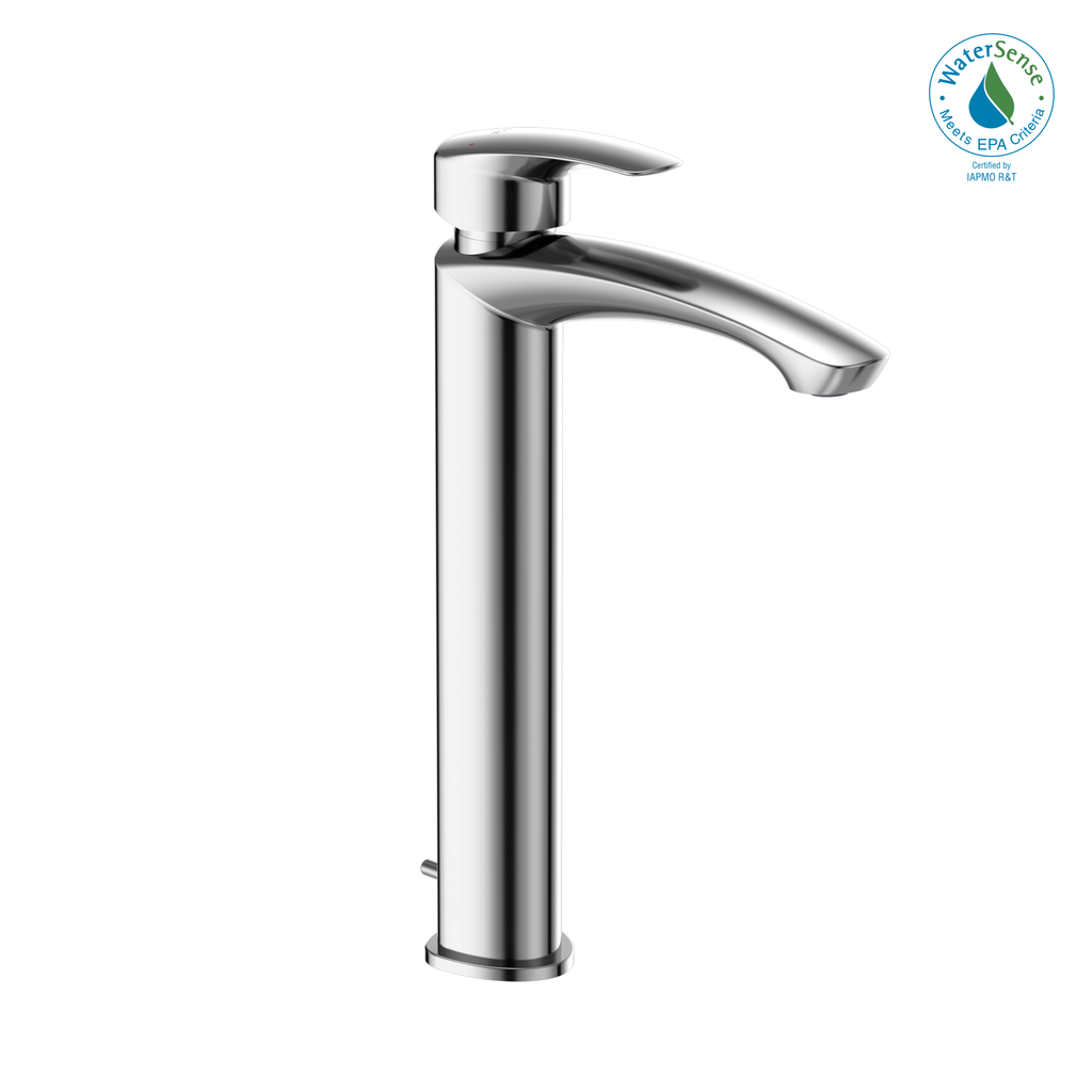 TOTO TLG09305U#CP Gm 1.2 Gpm Single Handle Vessel Bathroom Sink Faucet With Comfort Glide Technology - Polished Chrome
