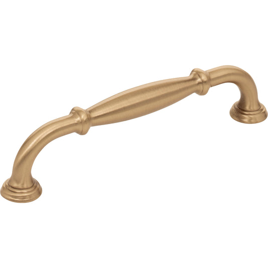 JEFFREY ALEXANDER 658-128SBZ Tiffany 128 mm Center-to-Center Bar Pull - Satin Bronze