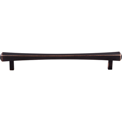 TOP KNOBS TK815TB Juliet 7 9/16" Center to Center Bar Pull - Tuscan Bronze