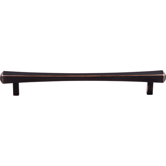 TOP KNOBS TK815TB Juliet 7 9/16" Center to Center Bar Pull - Tuscan Bronze