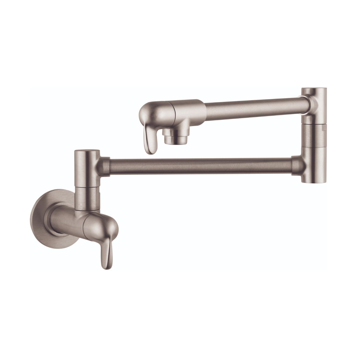 HANSGROHE 04059860 Allegro E Pot Filler, Wall-Mounted, 2.5 GPM - Stainless Steel Optic