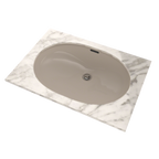 TOTO LT546G#03 Oval 19-11/16" X 13-3/4" Undermount Bathroom Sink With Cefiontect - Bone