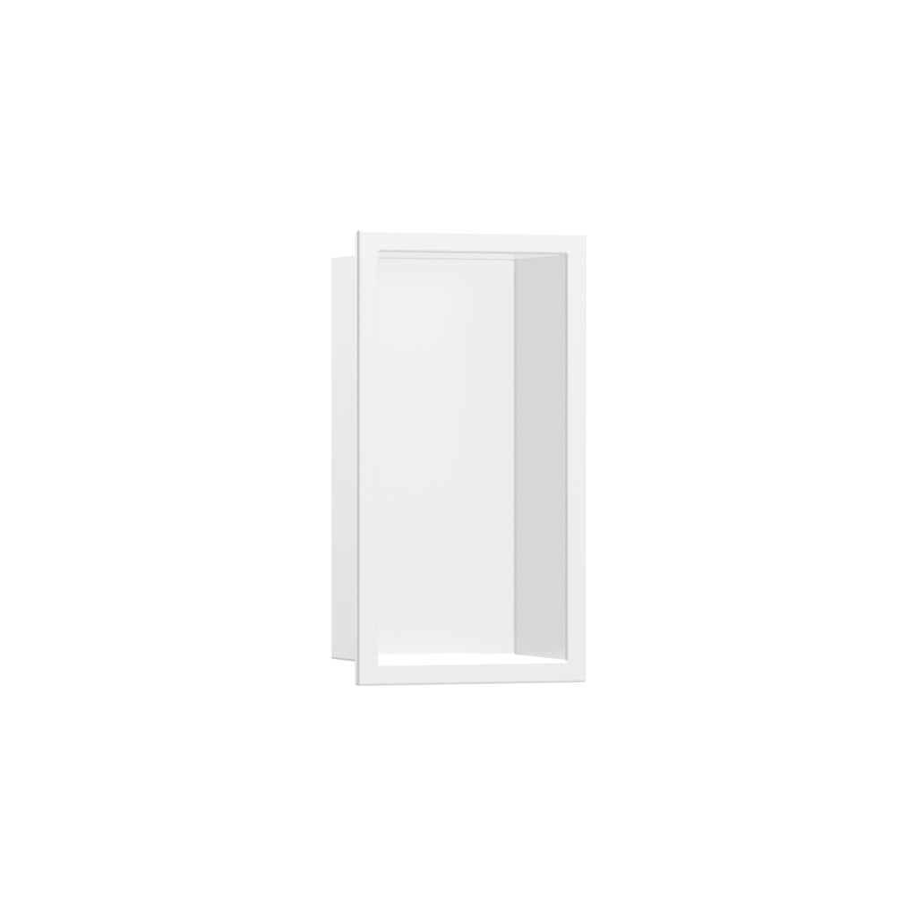 HANSGROHE 56057700 XtraStoris Original Wall Niche with Integrated Frame 12"x 6"x 4" - Matte White