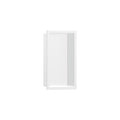 HANSGROHE 56057700 XtraStoris Original Wall Niche with Integrated Frame 12"x 6"x 4" - Matte White