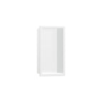 HANSGROHE 56057700 XtraStoris Original Wall Niche with Integrated Frame 12"x 6"x 4" - Matte White