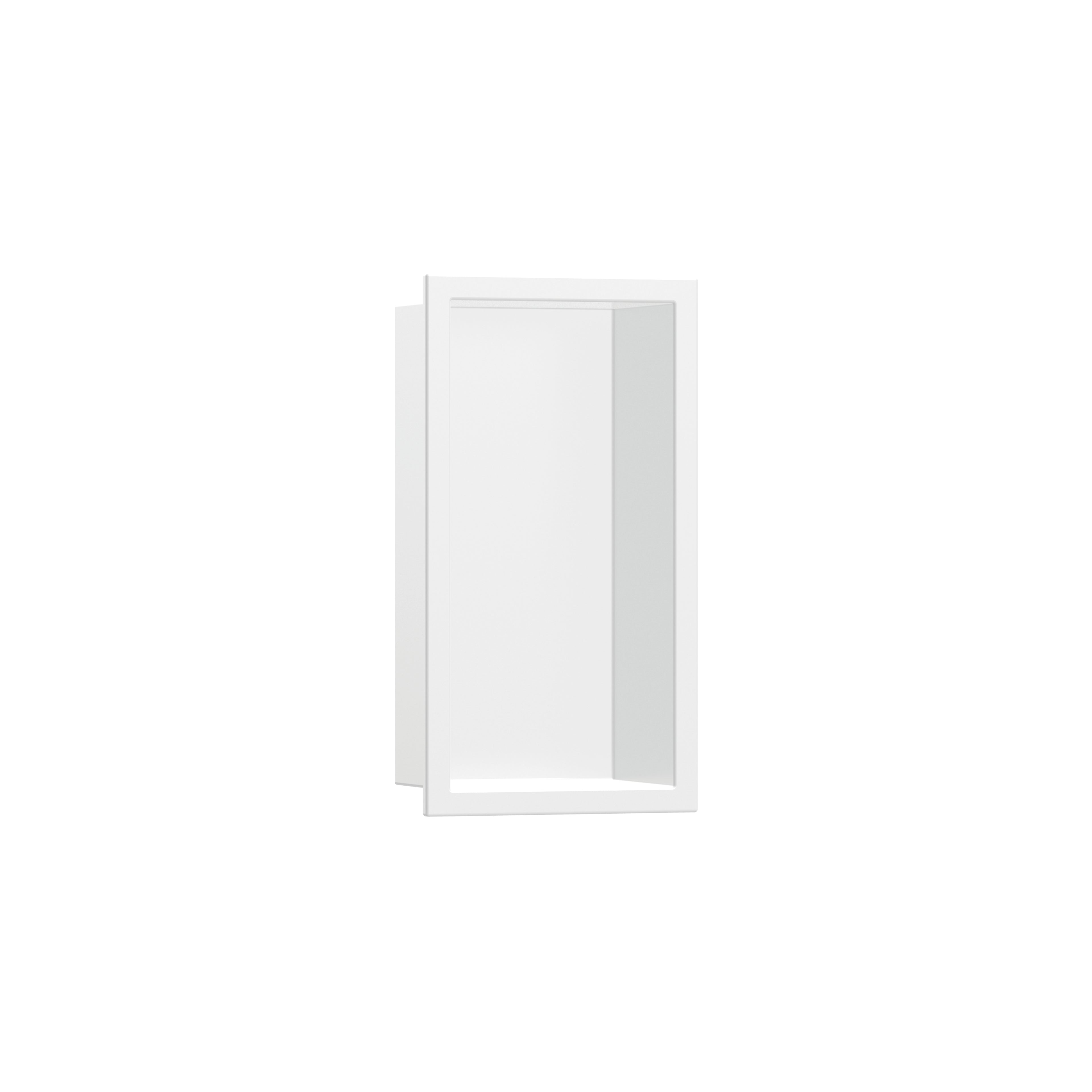 HANSGROHE 56057700 XtraStoris Original Wall Niche with Integrated Frame 12"x 6"x 4" - Matte White
