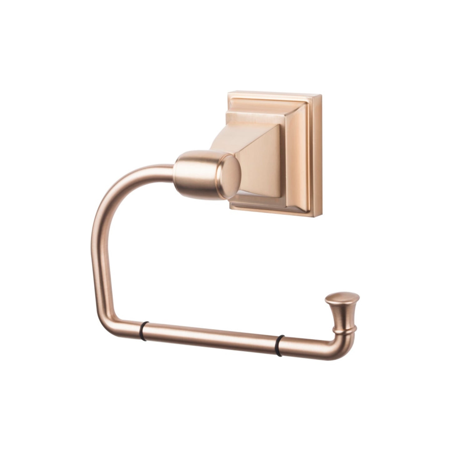 TOP KNOBS STK4BB TOP BATH (R) Stratton Bath  Wall Mounted Toilet Paper Holder , Brushed Bronze