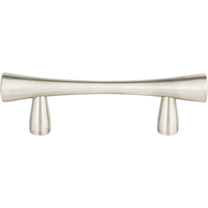 ATLAS A850-SS Fluted 2 1/2" Center to Center Bar Pull - Stainless Steel